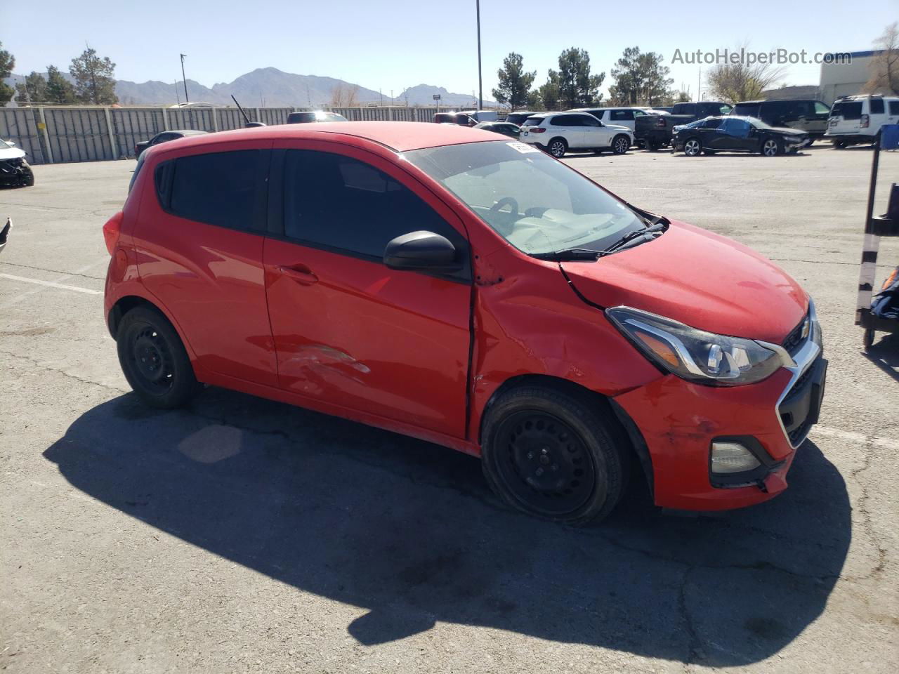 2019 Chevrolet Spark Ls Orange vin: KL8CB6SA2KC720328