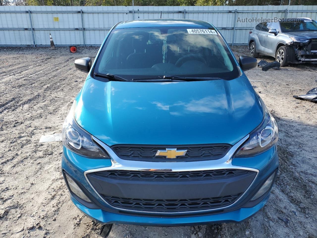 2019 Chevrolet Spark Ls Blue vin: KL8CB6SA2KC733516