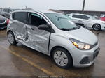 2017 Chevrolet Spark Ls Cvt Silver vin: KL8CB6SA3HC772270