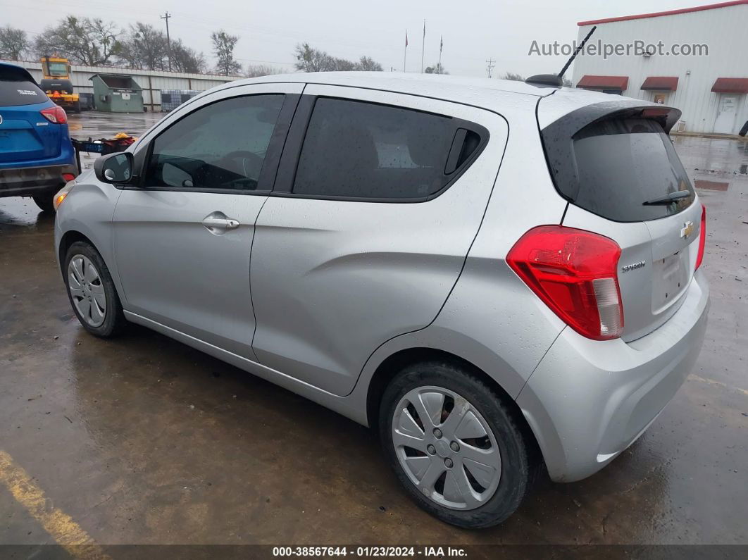 2017 Chevrolet Spark Ls Cvt Silver vin: KL8CB6SA3HC772270