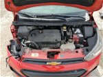 2017 Chevrolet Spark Ls Red vin: KL8CB6SA3HC782006