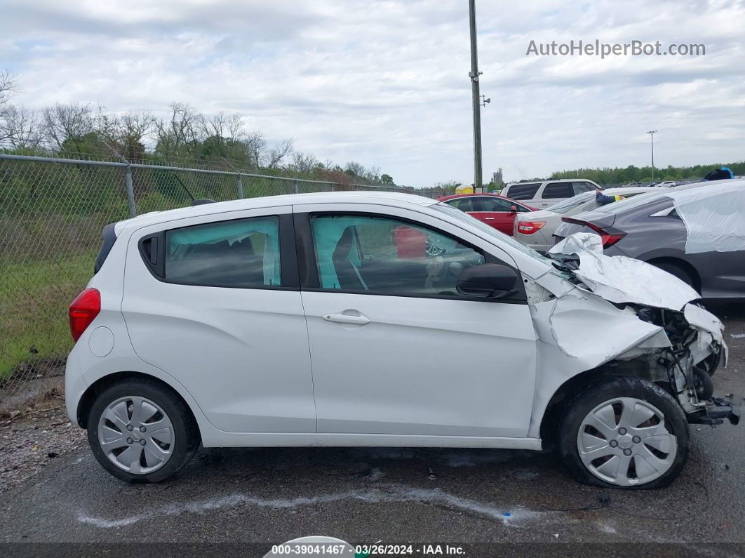 2017 Chevrolet Spark Ls Cvt White vin: KL8CB6SA3HC785682