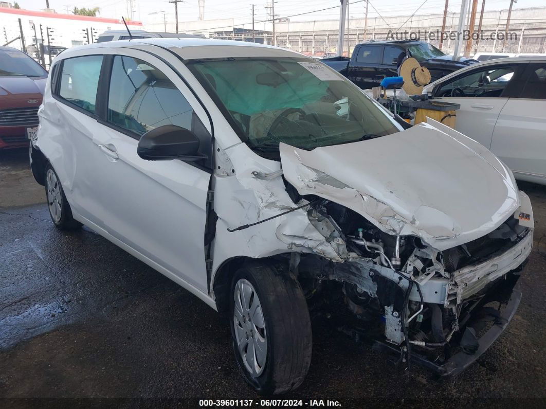 2017 Chevrolet Spark Ls Cvt White vin: KL8CB6SA3HC798769