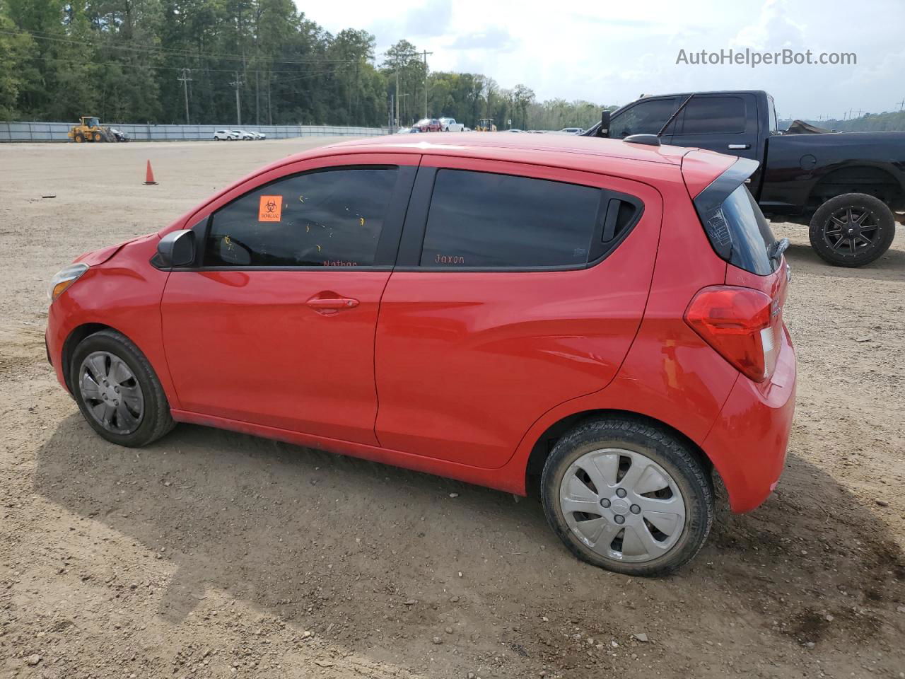 2017 Chevrolet Spark Ls Красный vin: KL8CB6SA3HC810127