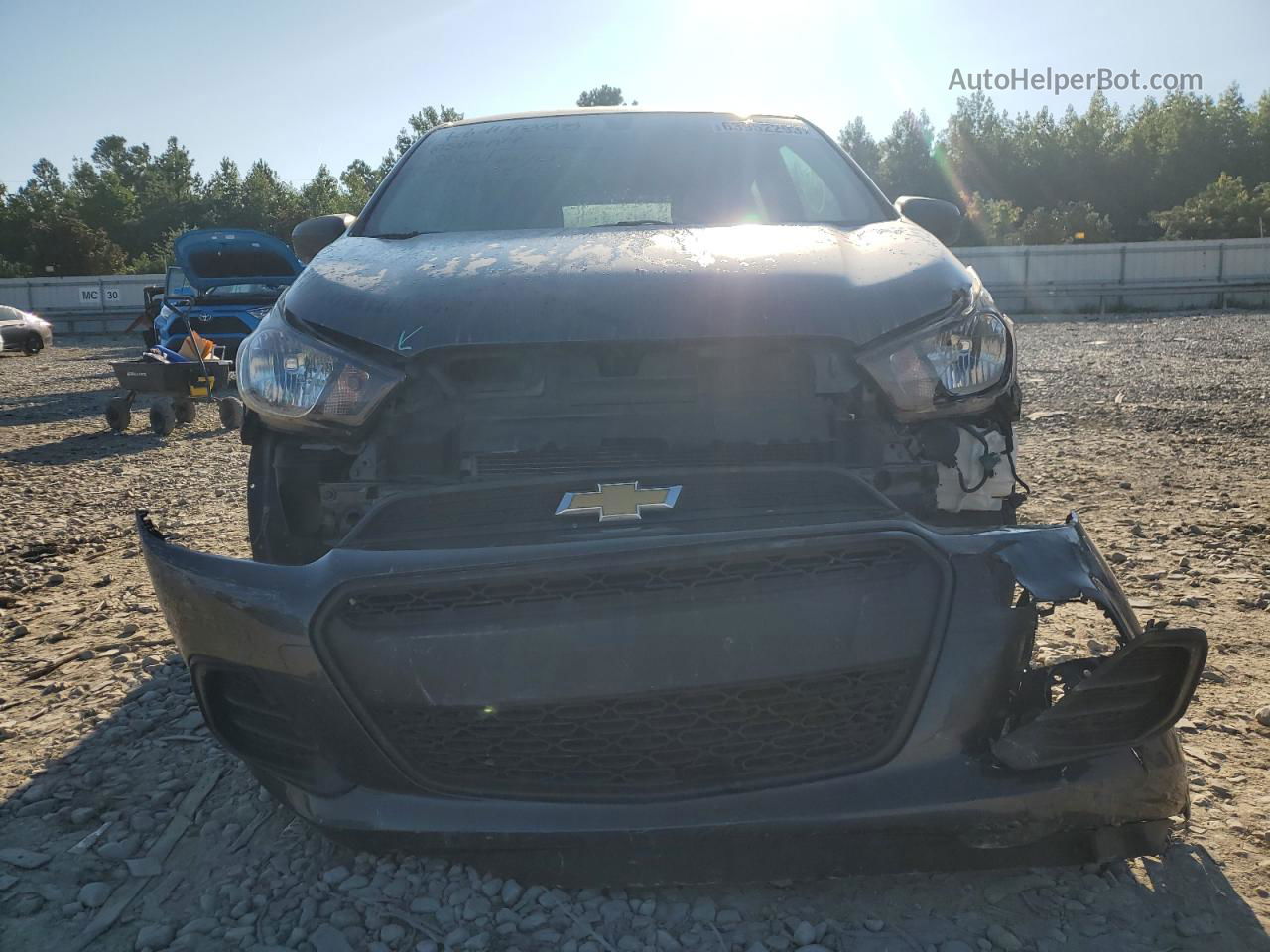 2017 Chevrolet Spark Ls Gray vin: KL8CB6SA3HC815005