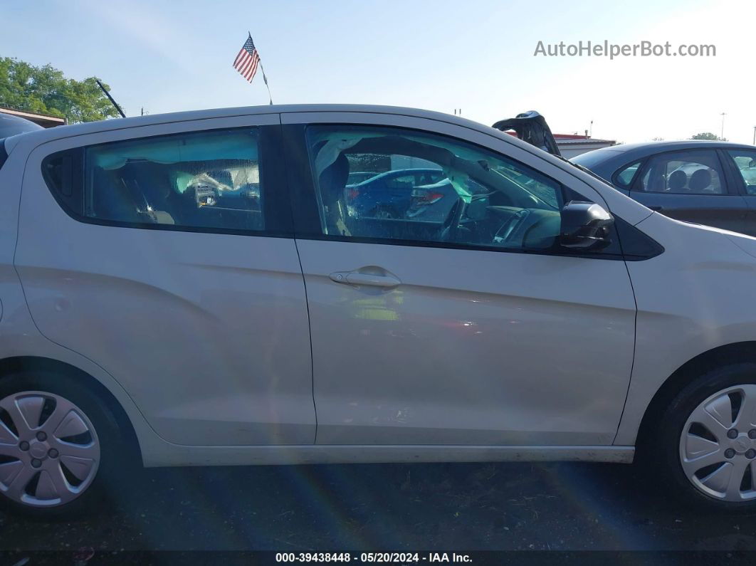 2017 Chevrolet Spark Ls Cvt Cream vin: KL8CB6SA3HC818602