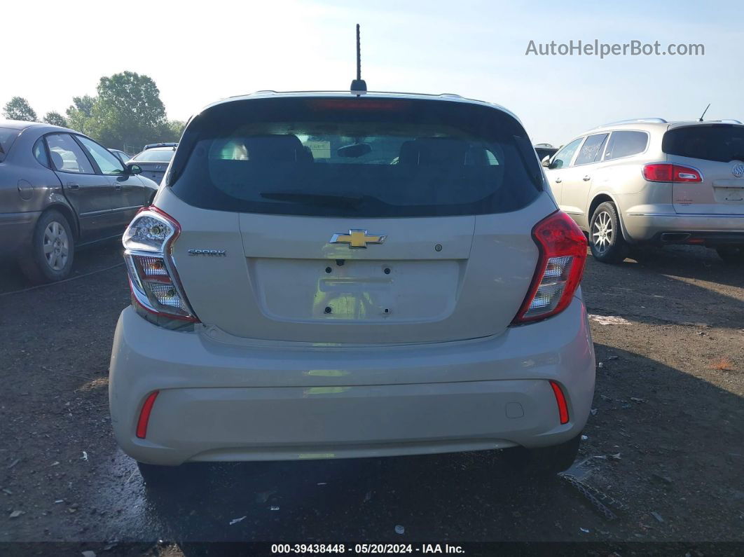 2017 Chevrolet Spark Ls Cvt Cream vin: KL8CB6SA3HC818602