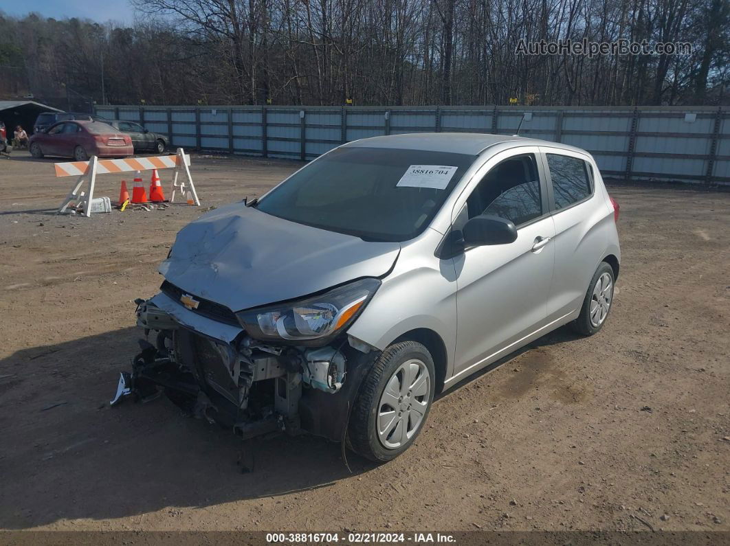 2017 Chevrolet Spark Ls Cvt Gray vin: KL8CB6SA3HC832242