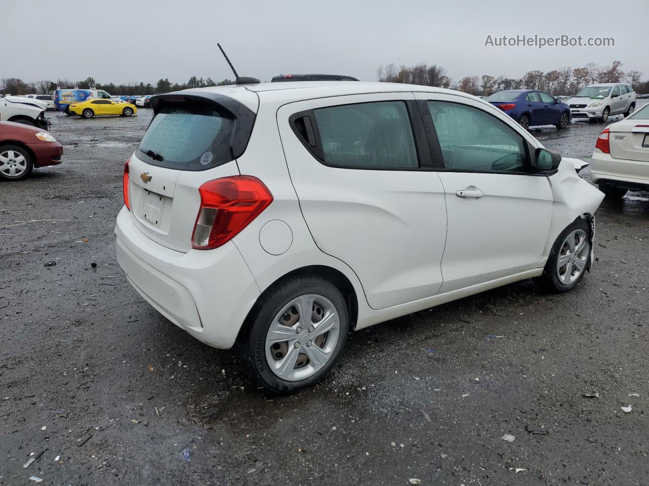 2019 Chevrolet Spark Ls Белый vin: KL8CB6SA3KC719883