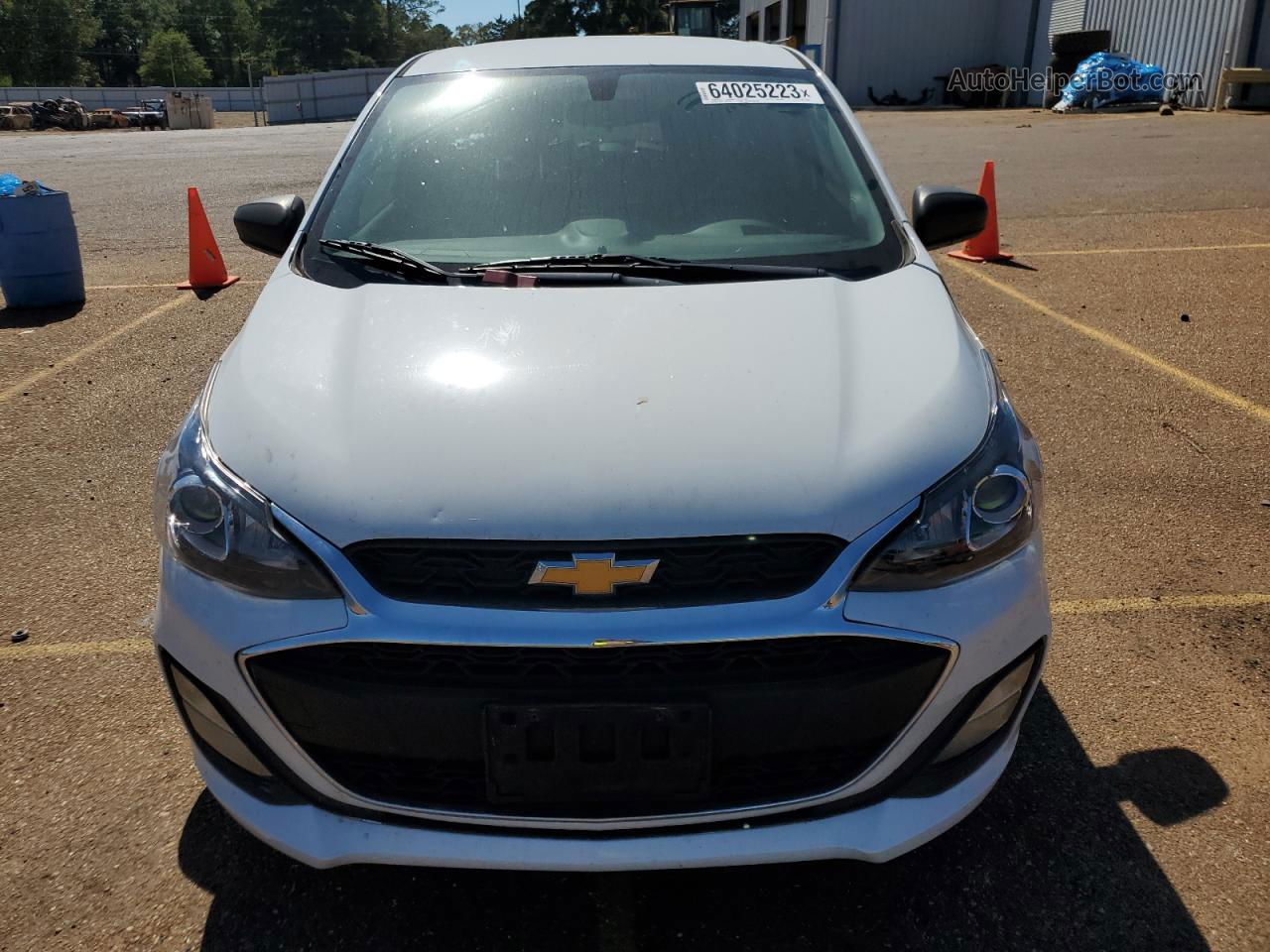 2019 Chevrolet Spark Ls White vin: KL8CB6SA3KC724288