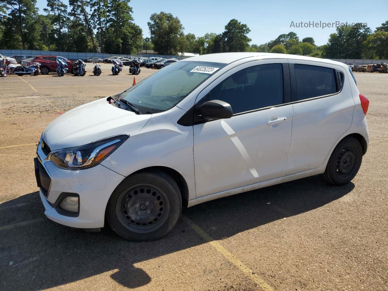 2019 Chevrolet Spark Ls White vin: KL8CB6SA3KC724288