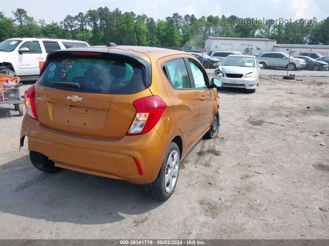 2019 Chevrolet Spark Ls Cvt Orange vin: KL8CB6SA3KC727613