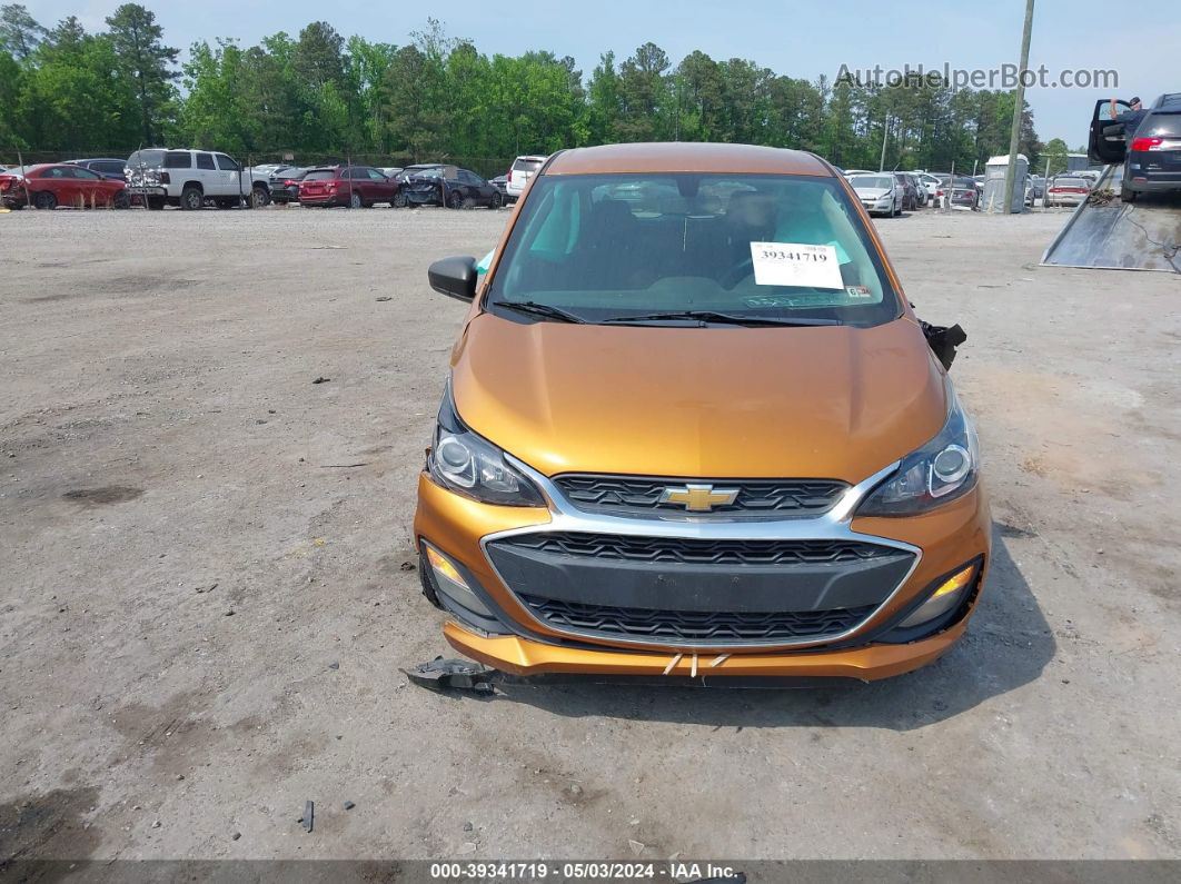 2019 Chevrolet Spark Ls Cvt Orange vin: KL8CB6SA3KC727613