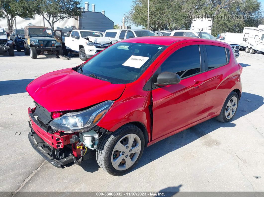 2019 Chevrolet Spark Ls Cvt Красный vin: KL8CB6SA3KC733508