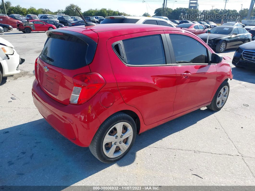 2019 Chevrolet Spark Ls Cvt Красный vin: KL8CB6SA3KC733508