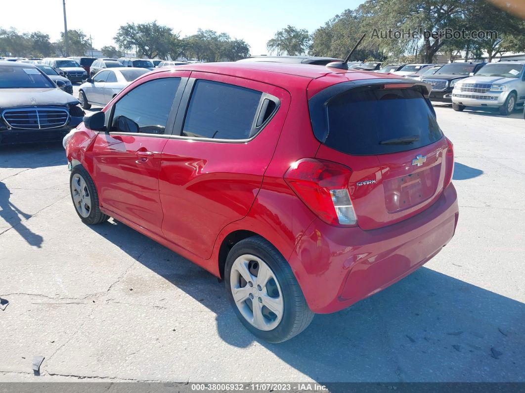 2019 Chevrolet Spark Ls Cvt Красный vin: KL8CB6SA3KC733508