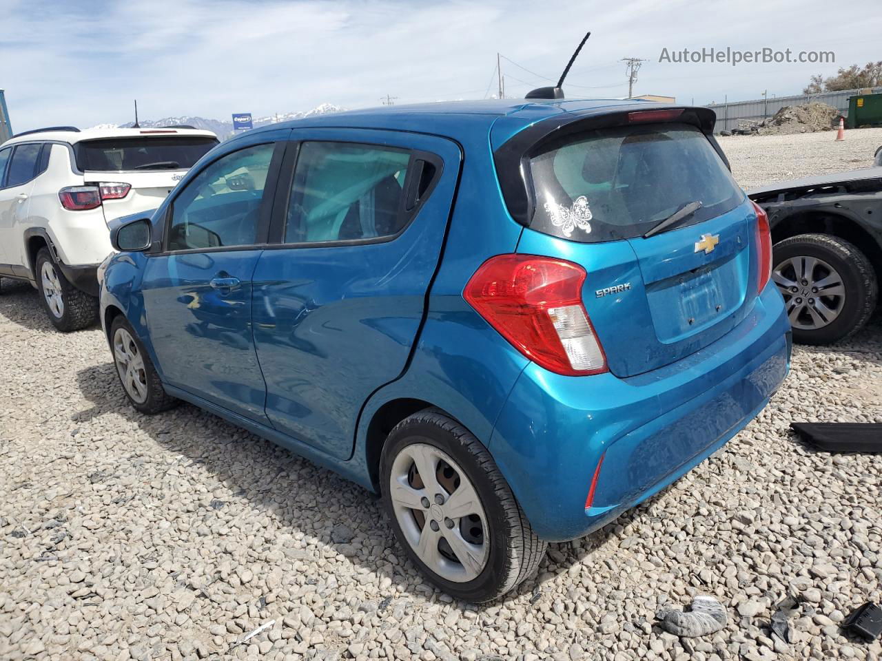 2019 Chevrolet Spark Ls Blue vin: KL8CB6SA3KC778674