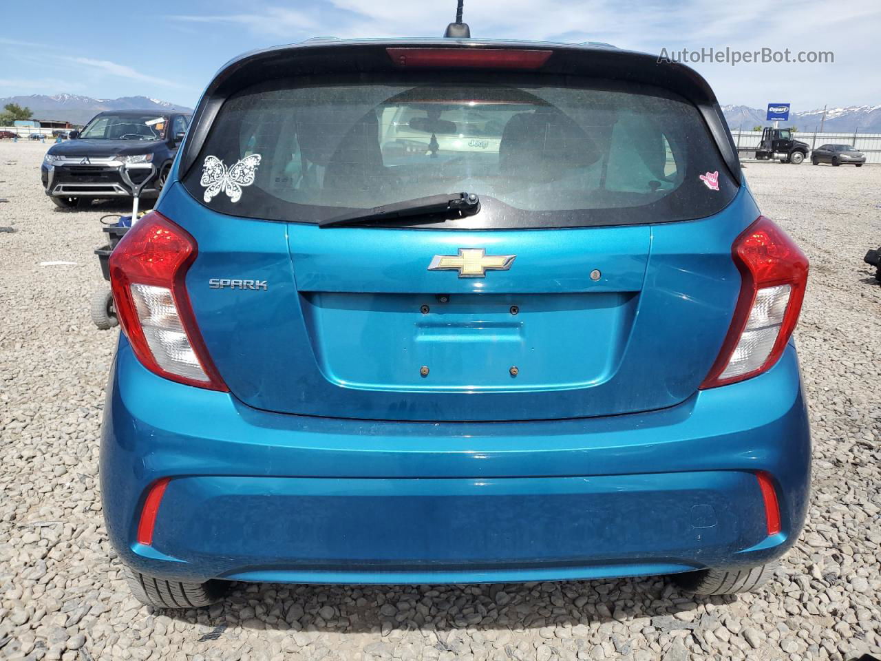 2019 Chevrolet Spark Ls Blue vin: KL8CB6SA3KC778674