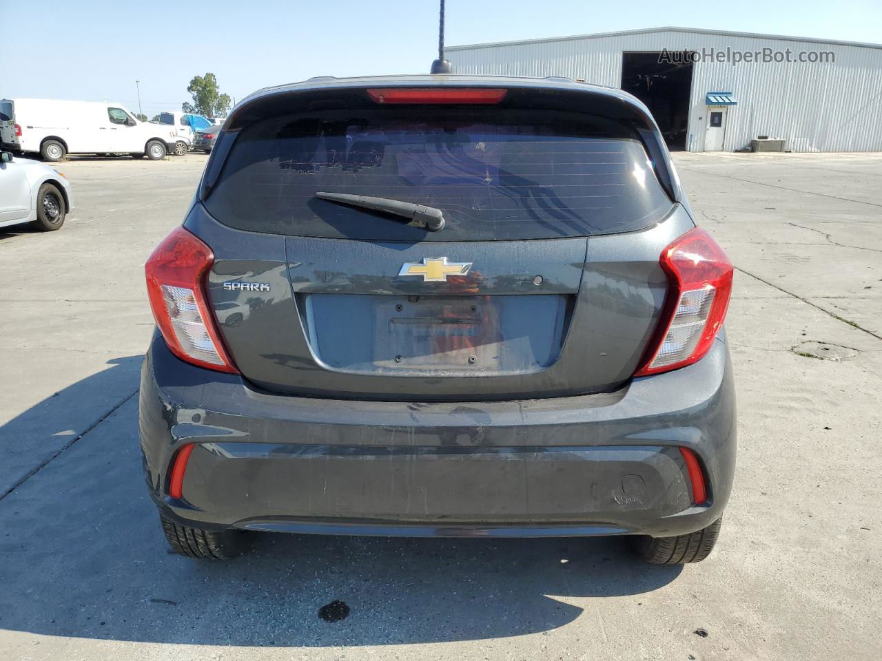 2019 Chevrolet Spark Ls Gray vin: KL8CB6SA3KC813682