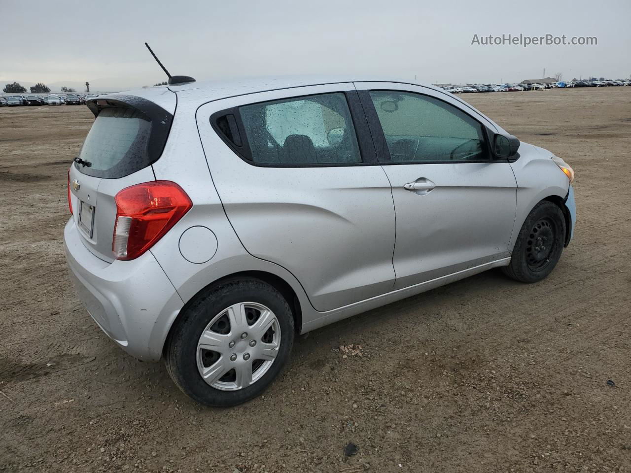 2017 Chevrolet Spark Ls Silver vin: KL8CB6SA4HC772827