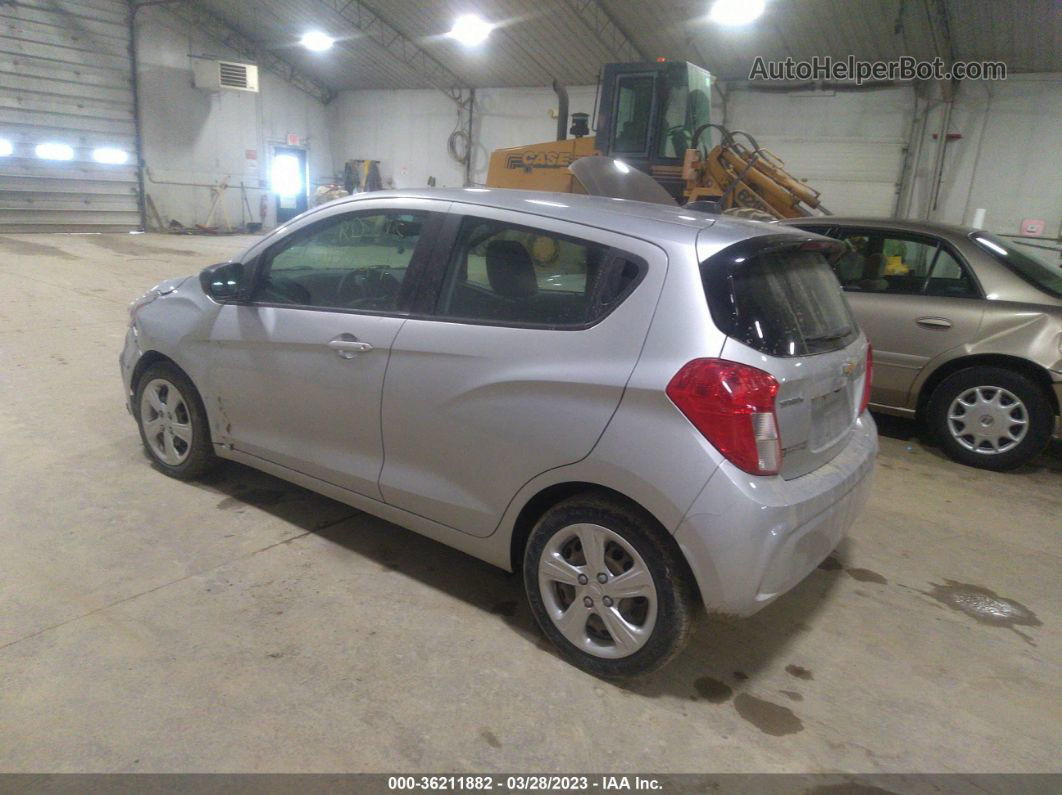 2019 Chevrolet Spark Ls Silver vin: KL8CB6SA4KC714501