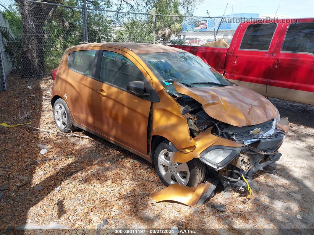 2019 Chevrolet Spark Ls Cvt Brown vin: KL8CB6SA4KC724431