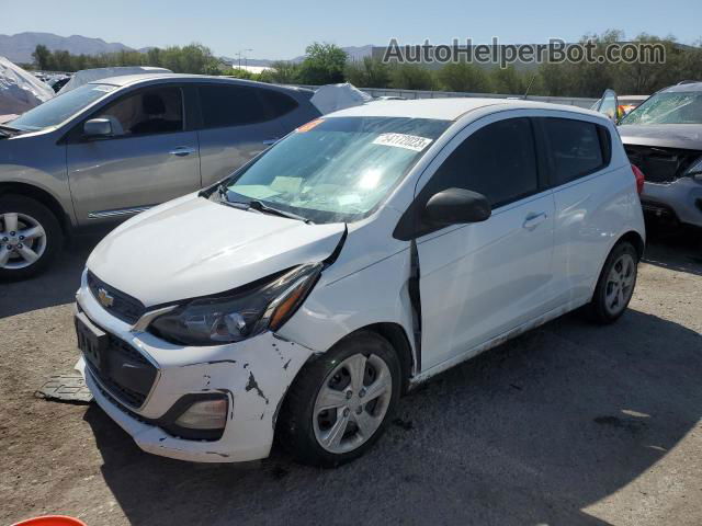 2019 Chevrolet Spark Ls White vin: KL8CB6SA4KC732724