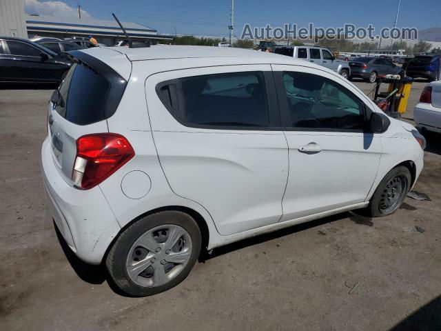 2019 Chevrolet Spark Ls White vin: KL8CB6SA4KC732724