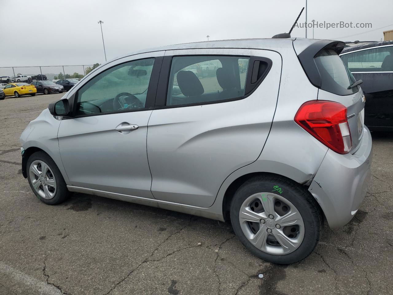 2019 Chevrolet Spark Ls Silver vin: KL8CB6SA4KC751936