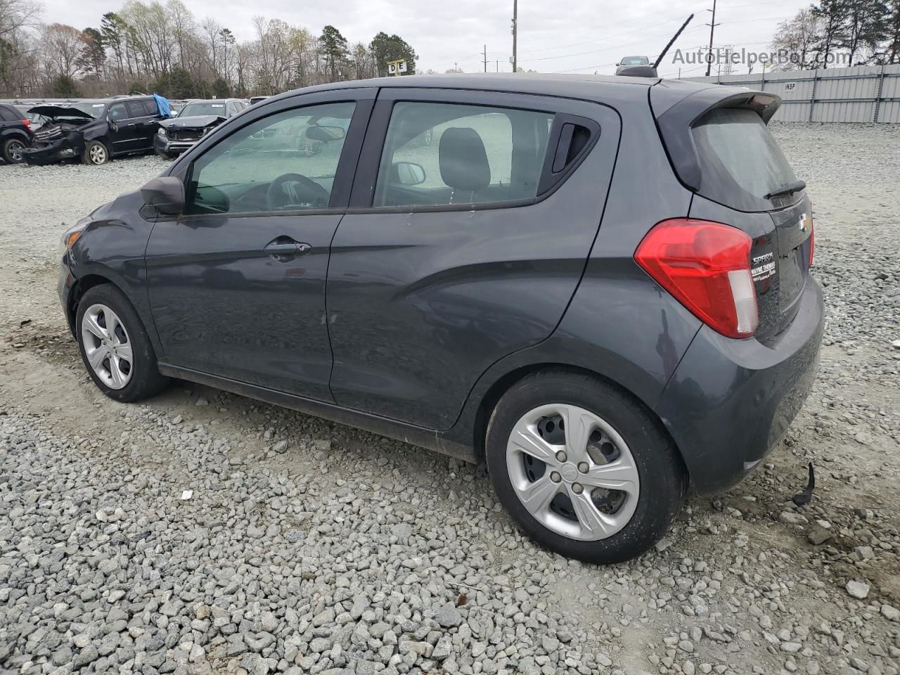 2019 Chevrolet Spark Ls Gray vin: KL8CB6SA4KC780255