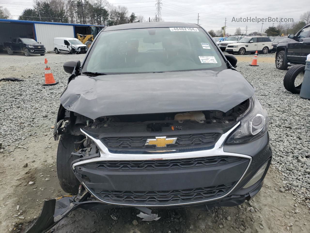 2019 Chevrolet Spark Ls Gray vin: KL8CB6SA4KC780255