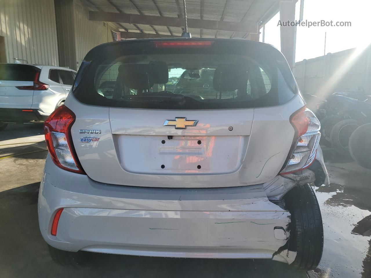 2019 Chevrolet Spark Ls Cream vin: KL8CB6SA4KC807387