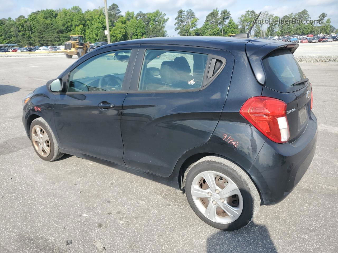 2019 Chevrolet Spark Ls Black vin: KL8CB6SA4KC808071