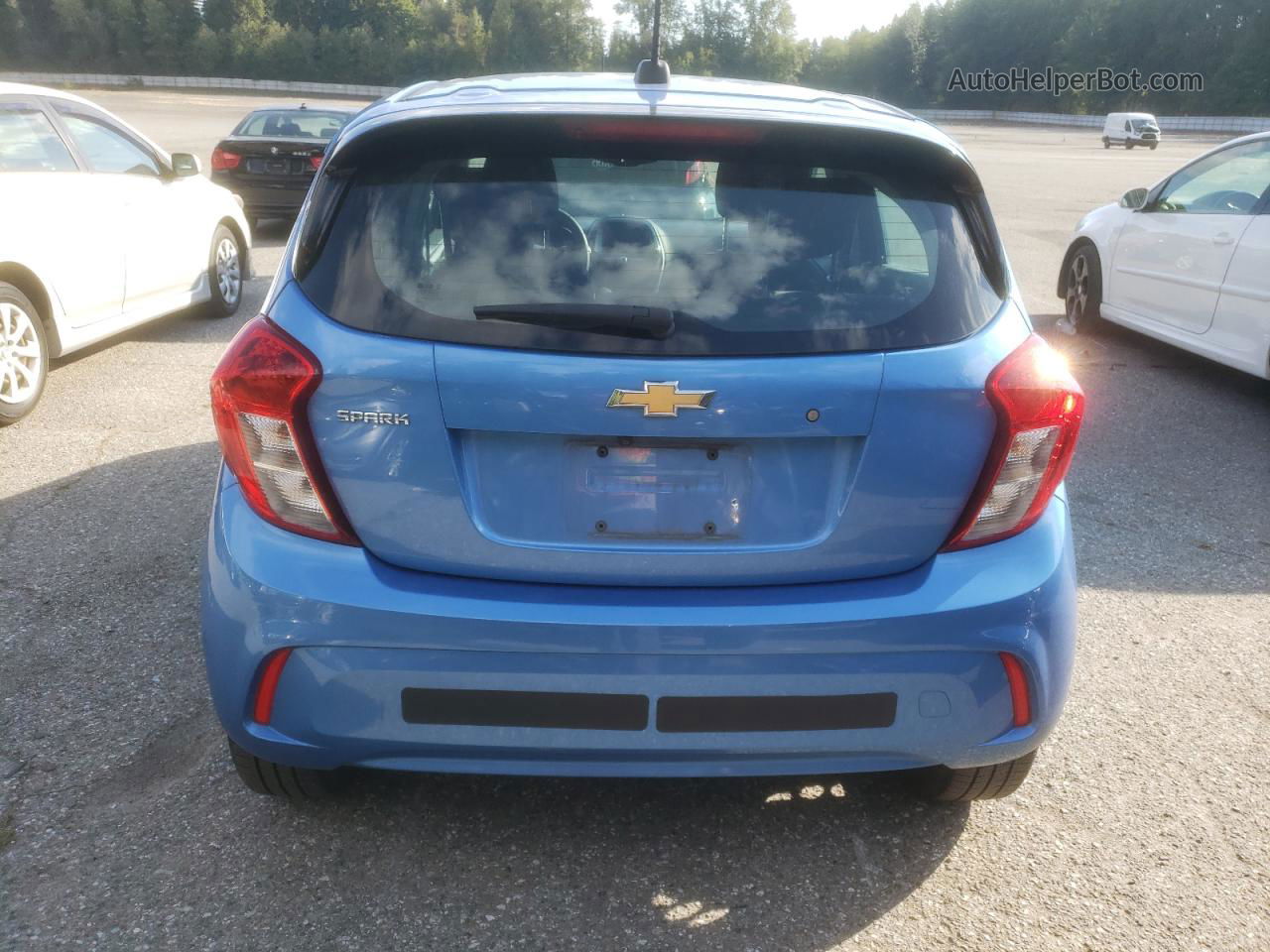 2017 Chevrolet Spark Ls Blue vin: KL8CB6SA5HC725757