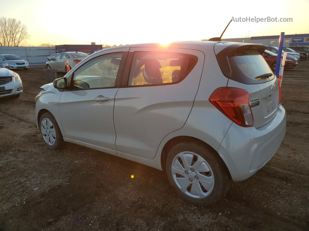 2017 Chevrolet Spark Ls Cream vin: KL8CB6SA5HC752845