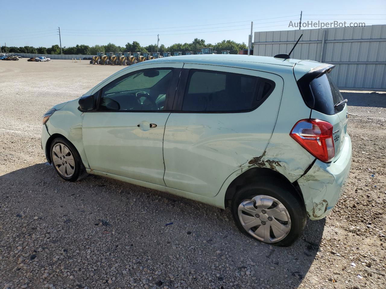 2017 Chevrolet Spark Ls Green vin: KL8CB6SA5HC761187