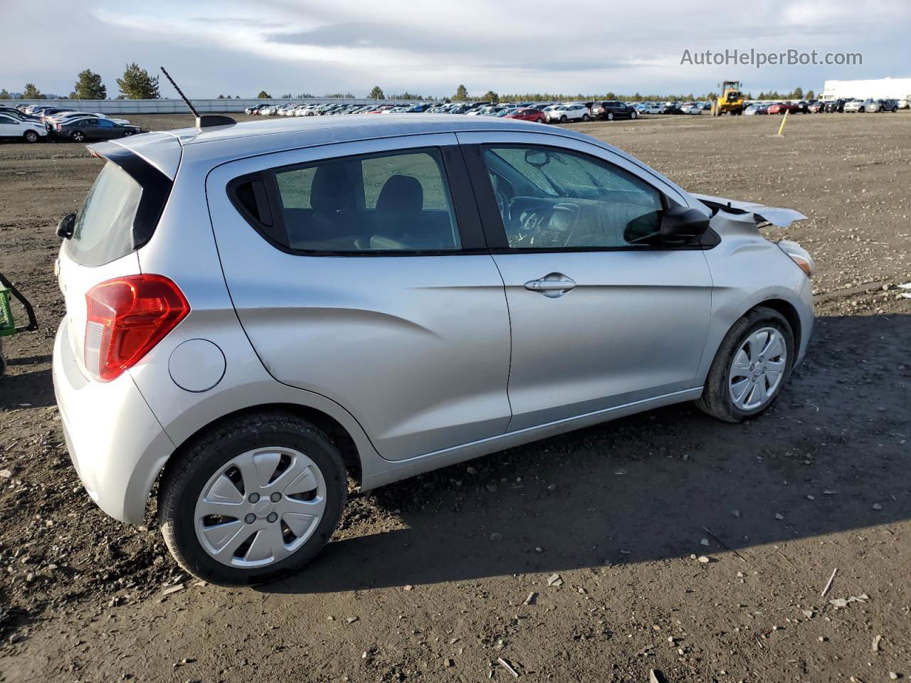 2017 Chevrolet Spark Ls Silver vin: KL8CB6SA5HC771993