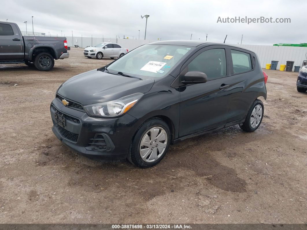 2017 Chevrolet Spark Ls Cvt Black vin: KL8CB6SA5HC832937