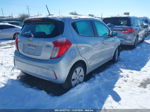 2017 Chevrolet Spark Ls Cvt Silver vin: KL8CB6SA5HC838950