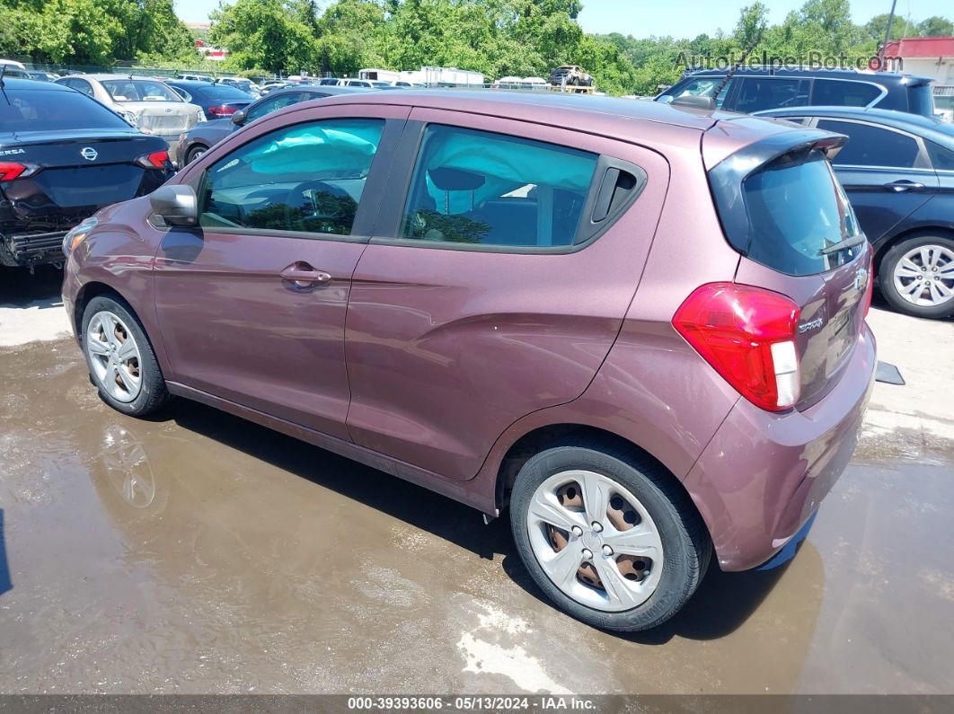 2019 Chevrolet Spark Ls Cvt Purple vin: KL8CB6SA5KC726558