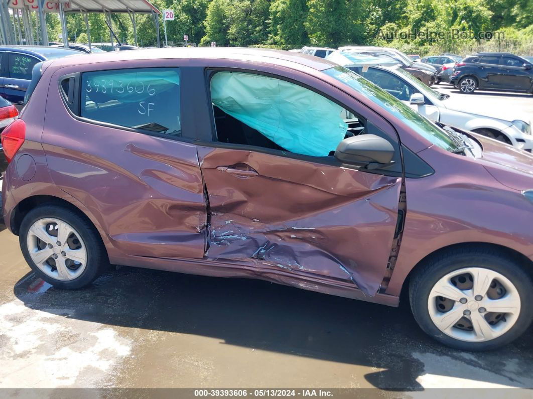 2019 Chevrolet Spark Ls Cvt Purple vin: KL8CB6SA5KC726558