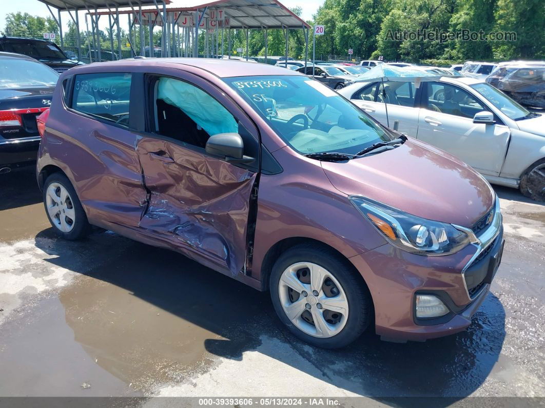 2019 Chevrolet Spark Ls Cvt Purple vin: KL8CB6SA5KC726558