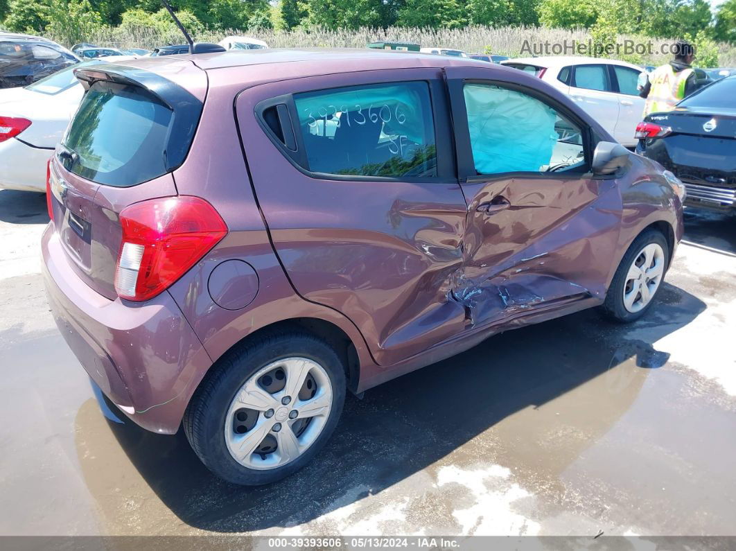 2019 Chevrolet Spark Ls Cvt Purple vin: KL8CB6SA5KC726558