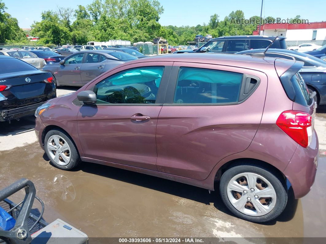 2019 Chevrolet Spark Ls Cvt Purple vin: KL8CB6SA5KC726558