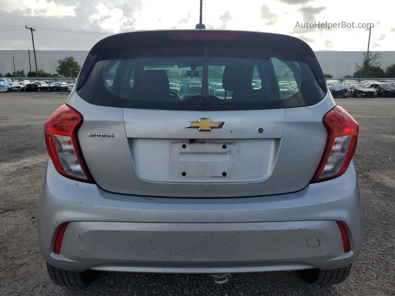 2019 Chevrolet Spark Ls Gray vin: KL8CB6SA5KC761391