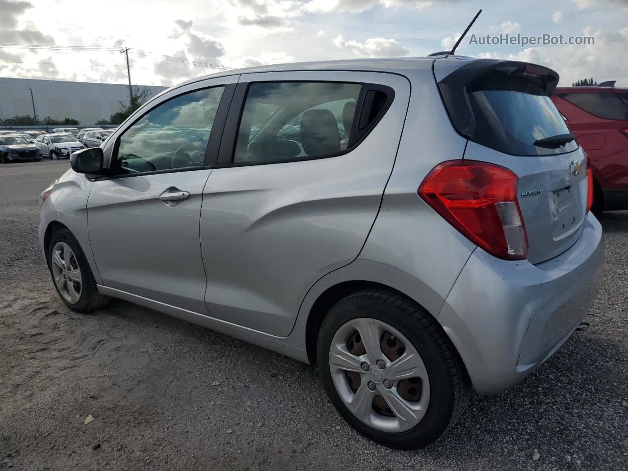 2019 Chevrolet Spark Ls Gray vin: KL8CB6SA5KC761391