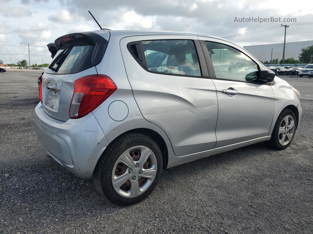 2019 Chevrolet Spark Ls Gray vin: KL8CB6SA5KC761391