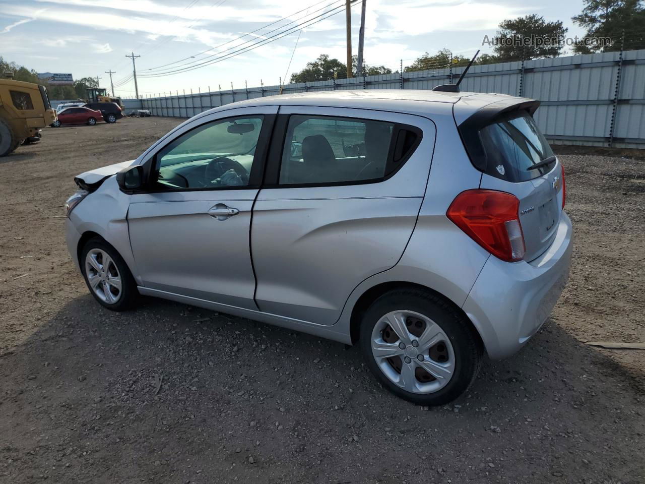 2019 Chevrolet Spark Ls Silver vin: KL8CB6SA5KC783293