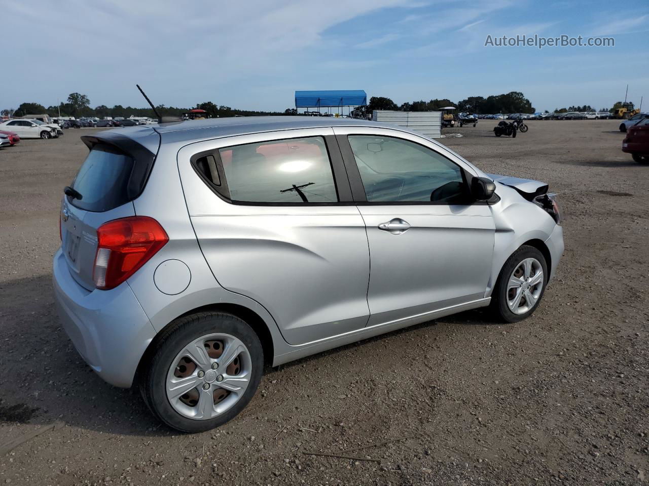 2019 Chevrolet Spark Ls Silver vin: KL8CB6SA5KC783293