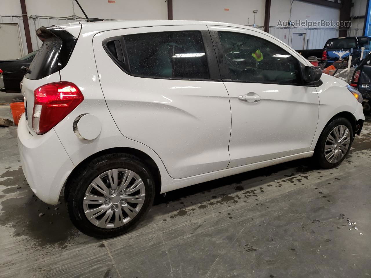 2019 Chevrolet Spark Ls White vin: KL8CB6SA5KC815191